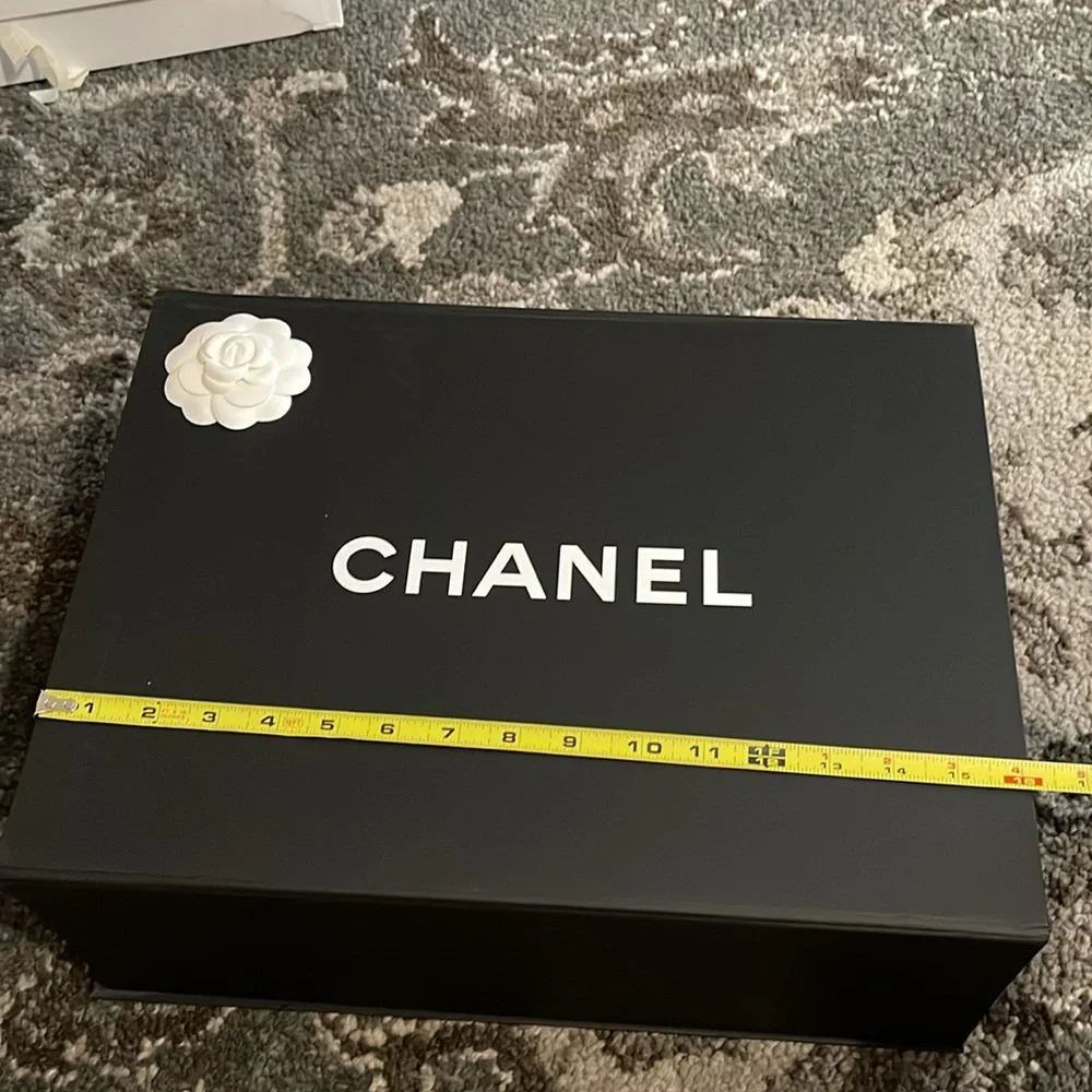 Chanel Black Magnetic Box And Booklets
